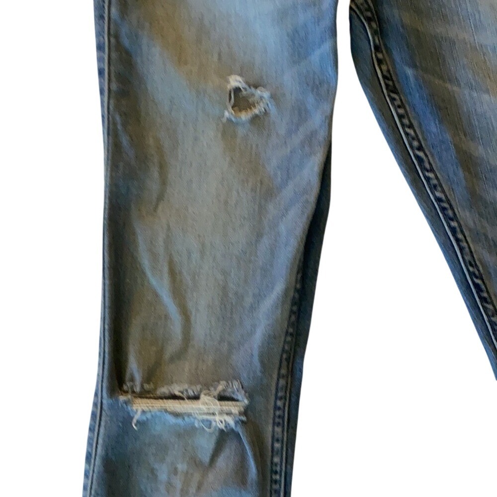 Hollister Kids Girls High Rise Distressed Skinny Jeans Light Wash Size 3R - Picture 6 of 14
